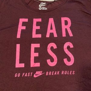 Nike loose fit shirt